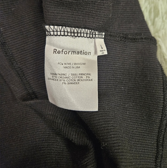 Reformation Olive Tank Top Size Large - Picture 8 of 8